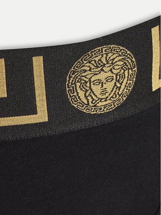 Versace Versace Chilot tanga AUD01042 1A10011 Negru