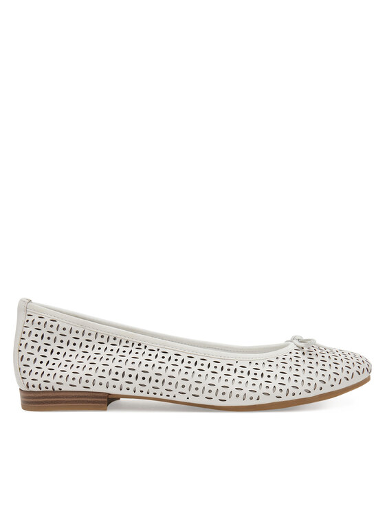 Tamaris Tamaris Ballerine 1-22116-41 Bianco