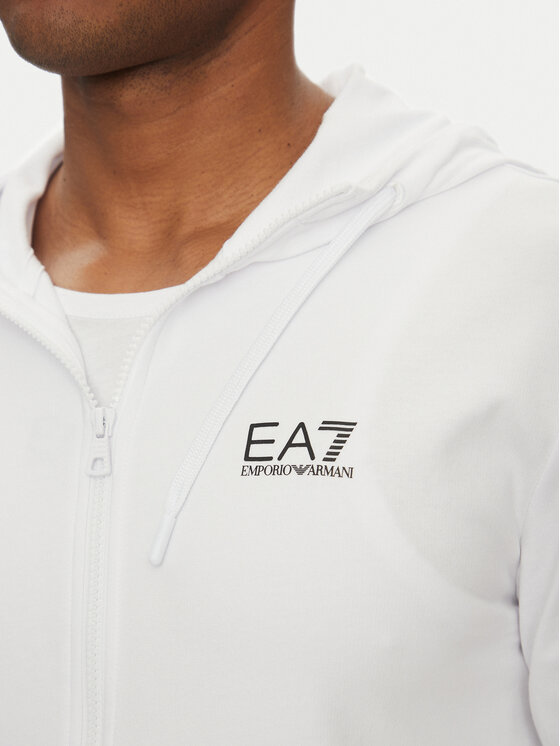 EA7 Emporio Armani EA7 Emporio Armani Mikina 7M000568 AF13512 M0003 Bílá Regular Fit