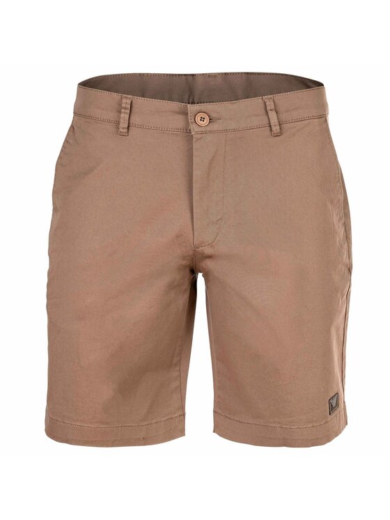 Emporio Armani Emporio Armani Szorty materiałowe 28232 Brązowy Comfort Fit