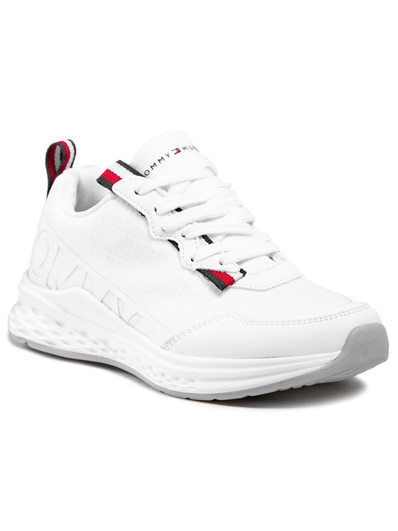 Tommy Hilfiger Sportcipő Low Cut Lace-Up Sneaker T3B4-31100-1171 M Fehér •  Modivo.hu