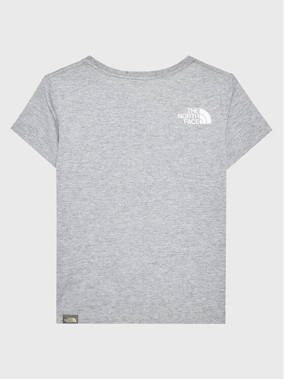 The North Face The North Face Тишърт Graphic NF0A7X5B Сив Regular Fit