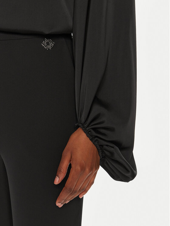 Rinascimento Rinascimento Bluse CFC0121009003 Schwarz Regular Fit
