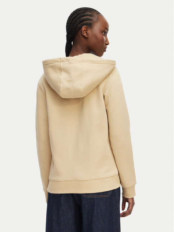 Tommy Jeans Tommy Jeans Felpa Flag DW0DW19729 Beige Regular Fit