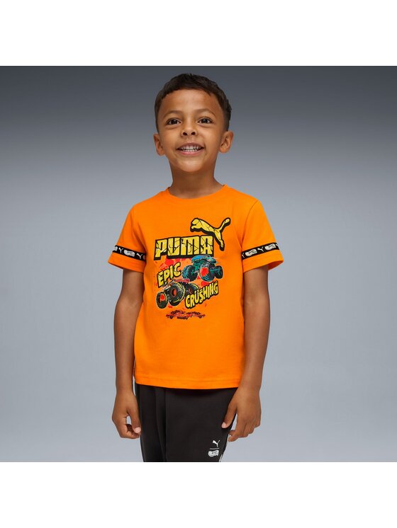 Puma Puma T-Shirt 632395 Pomarańczowy Regular Fit