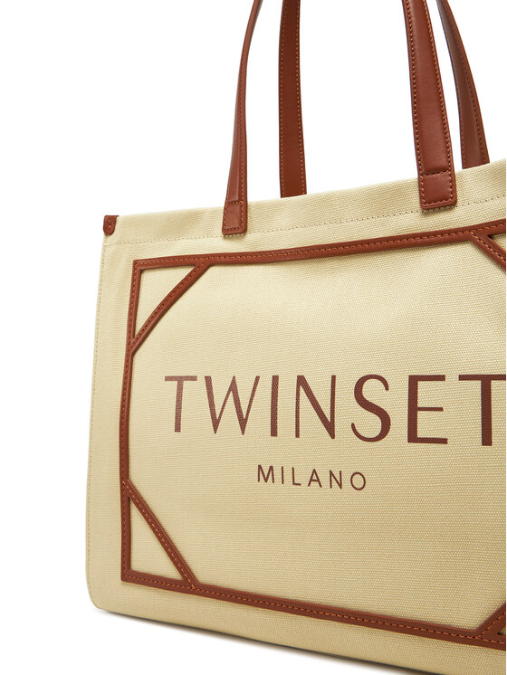 TWINSET TWINSET Kabelka 251TB7081 Béžová