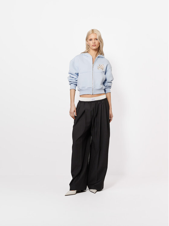 La Mania La Mania Felpa TOVI Azzurro chiaro Basic Fit