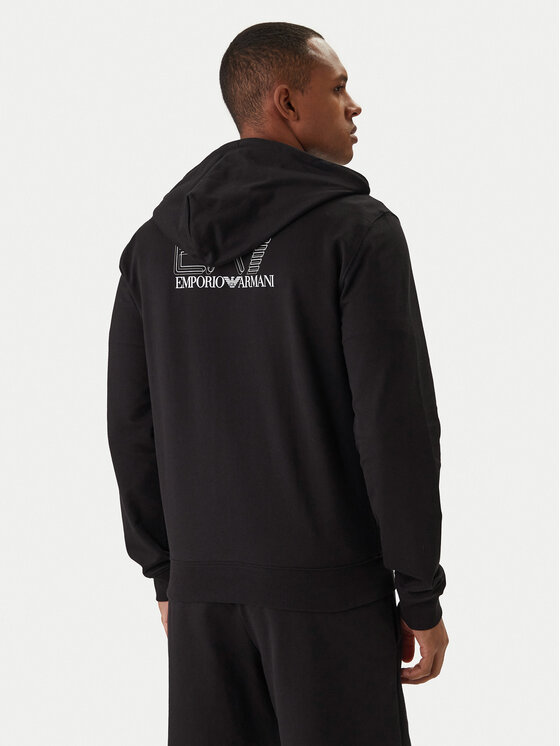 EA7 Emporio Armani EA7 Emporio Armani Mikina 7M001314 AF13512 Černá Regular Fit