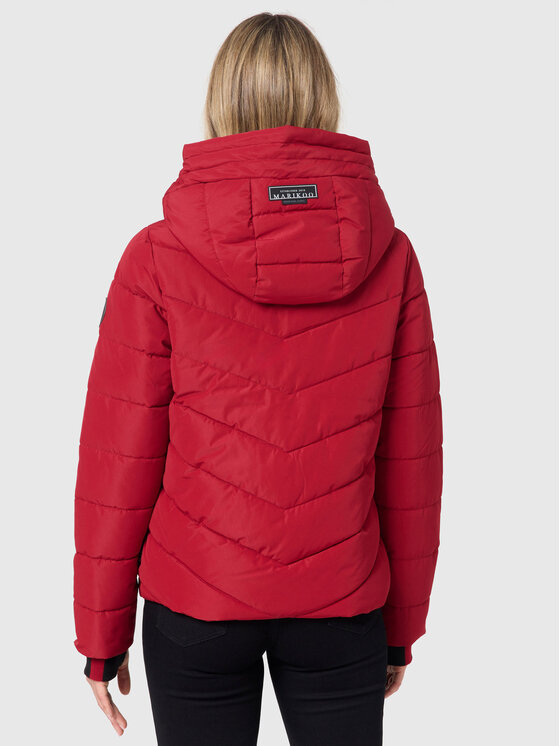 Marikoo Marikoo Kurtka zimowa Samuiaa XVI Czerwony Regular Fit
