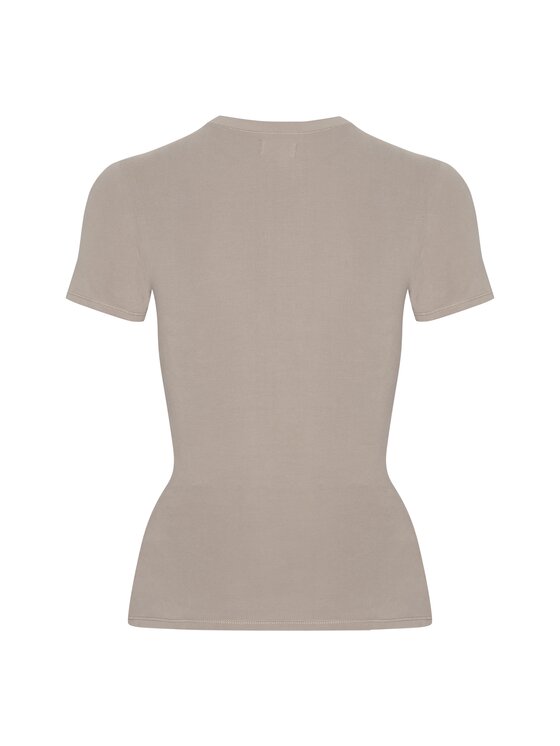 Style Republic Style Republic T-Shirt Shortsleeve Basic Brązowy jasny Curvy Fit