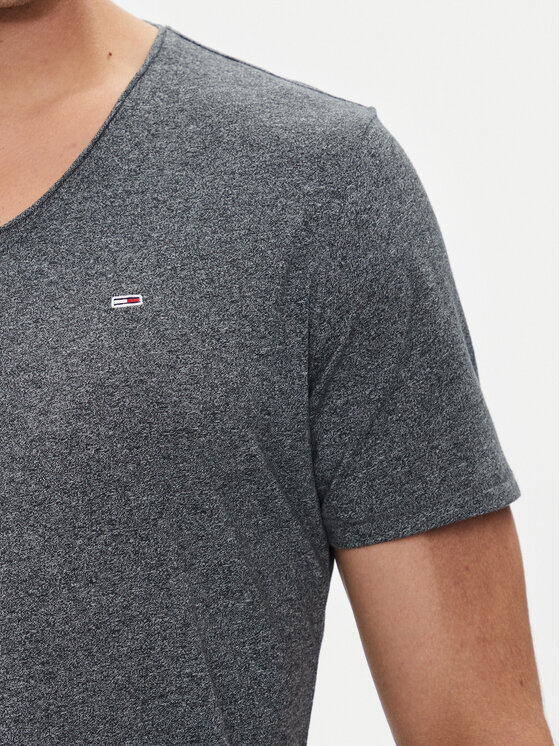Tommy Jeans Tommy Jeans Тишърт Jaspe DM0DM09587 Сив Slim Fit