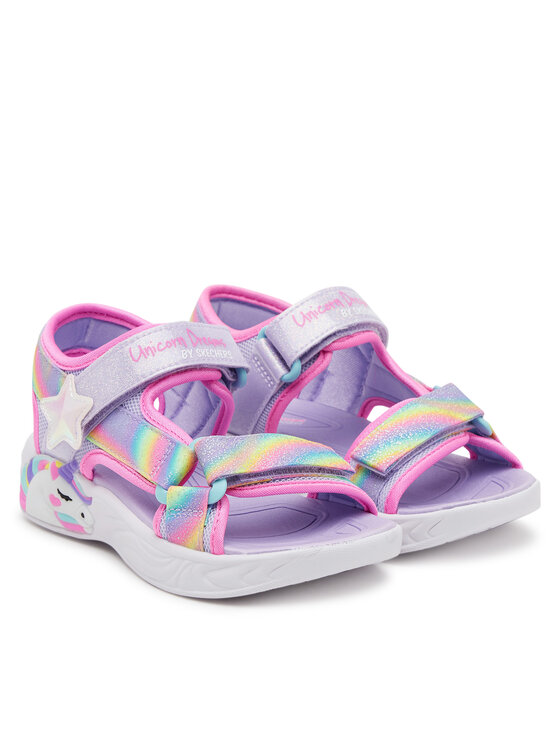 Skechers Skechers Sandały Unicorn Dreams Sandal-Dreamy Unicorns 303107L/LVMT Fioletowy