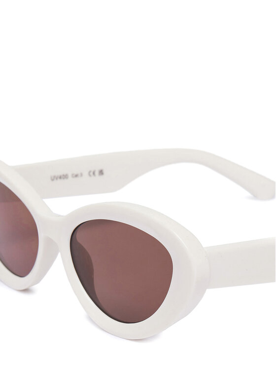 JENNY JENNY Saulesbrilles 4WF-014-SS25 Balts