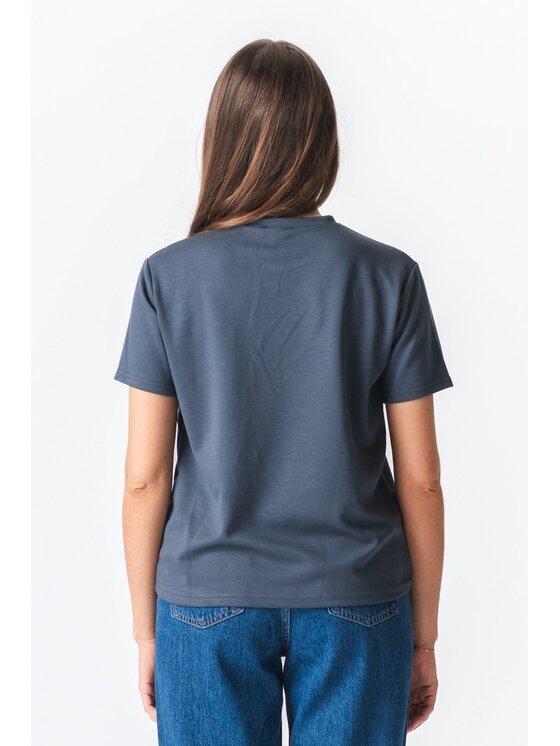 TeeShoppen TeeShoppen T-Shirt 'Basic Collection' Szary Oversize