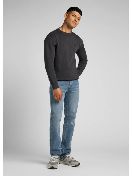 Lee Lee Jeansy DAREN ZIP FLY Niebieski Straight Fit
