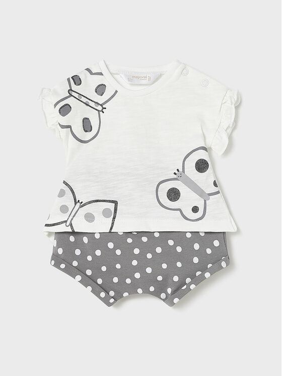Mayoral Mayoral Completo da bambino 1696 Multicolore Regular Fit