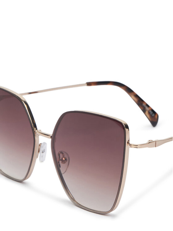 JENNY JENNY Okulary przeciwsłoneczne 4WF-005-SS25 Brązowy