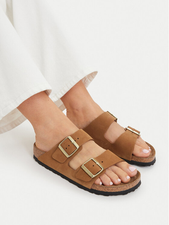 Birkenstock Birkenstock Šľapky Arizona Sfb 1032086 Hnedá