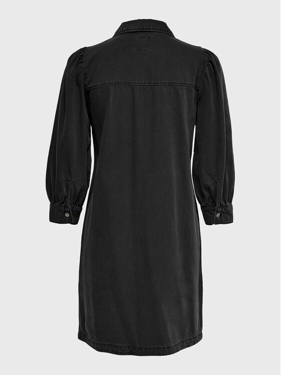 ONLY ONLY Rochie de blugi Felica 15227104 Negru Regular Fit