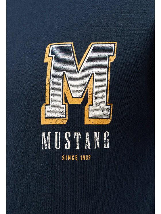 Mustang Mustang T-shirt Style Austin Blu Regular Fit