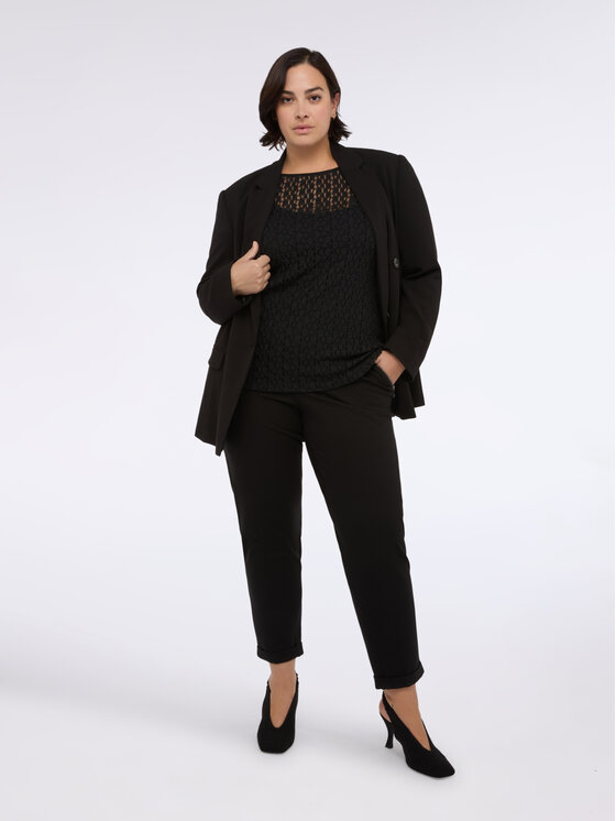 Fiorella Rubino Fiorella Rubino T-shirt G006L008740N033 Nero Regular Fit