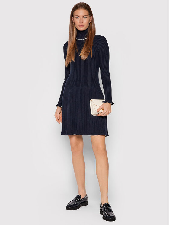 MAX\u0026Co. Vestito di maglia Scandire 73247521 Blu scuro Regular Fit •  Modivo.it