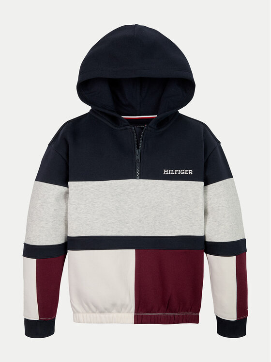 Tommy Hilfiger Felpa KB0KB09189 Multicolore Regular Fit Modivo