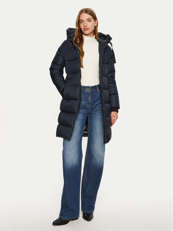 Marc O'Polo Marc O'Polo Пухено яке 409 0329 71285 Тъмносин Regular Fit