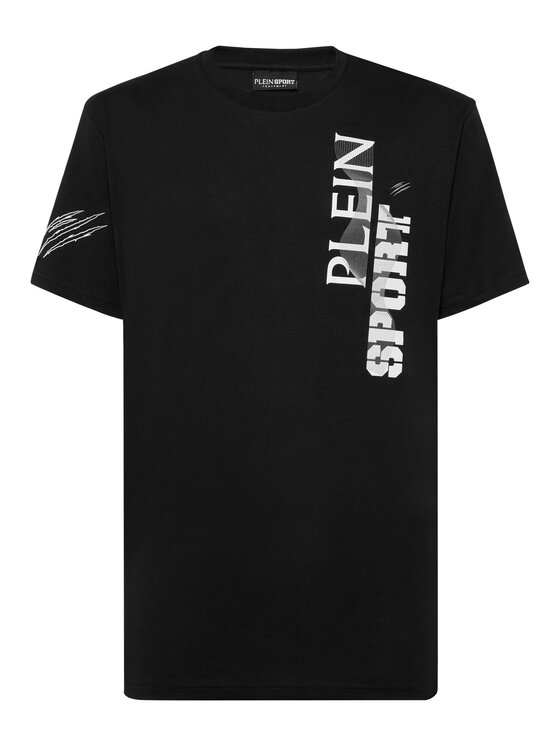 Plein Sport Plein Sport T-Shirt 10217 Czarny Regular Fit