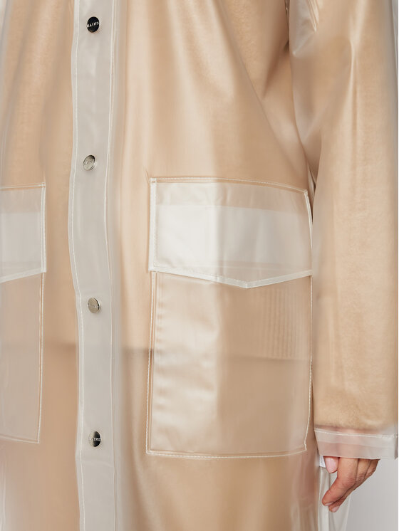 Rains Rains Яке за дъжд Unisex 1269 Бял Regular Fit