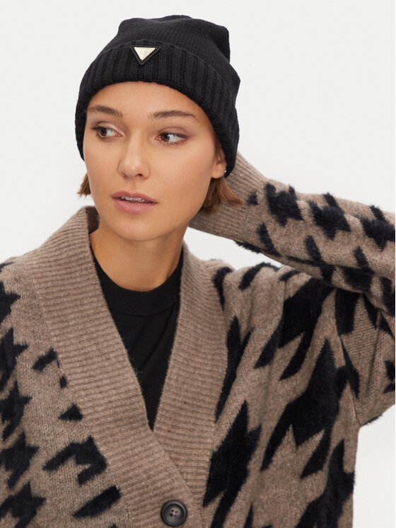 Guess Guess Шапка V4BZ08 Z39B0 Черен
