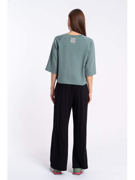 CLICK CLICK Μπλουζάκι 10-6919 Πράσινο Straight Fit