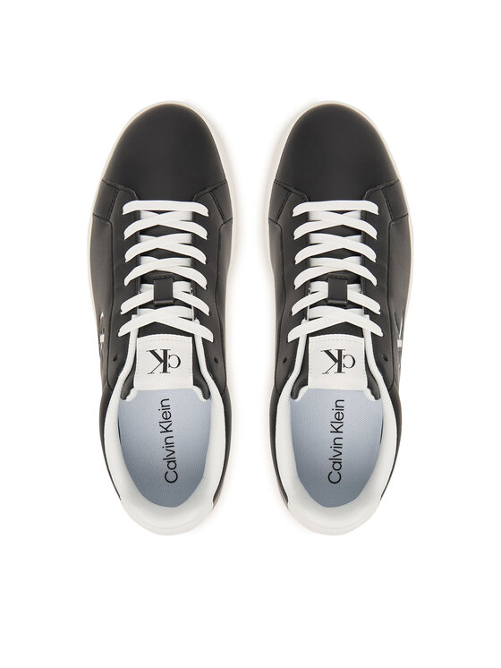 Calvin Klein Calvin Klein Sneakers 3 Cupsole Derby Pu Smo HM0HM02458 Schwarz
