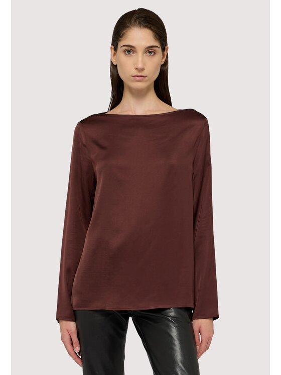 Trussardi Trussardi Blusa 2538A301215N036 Bordeaux Regular Fit