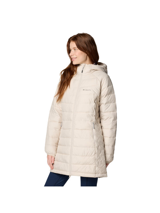 Columbia Columbia Kurtka przejściowa Powder Lite II Mid Jacket Beżowy Regular Fit