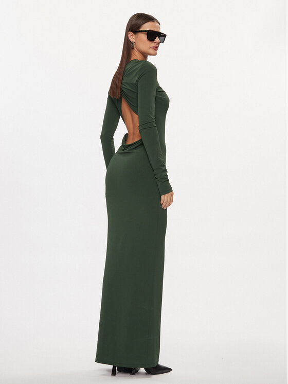 Patrizia Pepe Patrizia Pepe Rochie de seară 8A1207/J113-G570 Verde Regular Fit