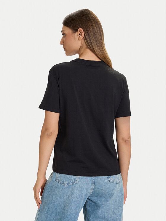 Calvin Klein Jeans Calvin Klein Jeans Tricou Classic Monogram LV047D874G Negru Regular Fit