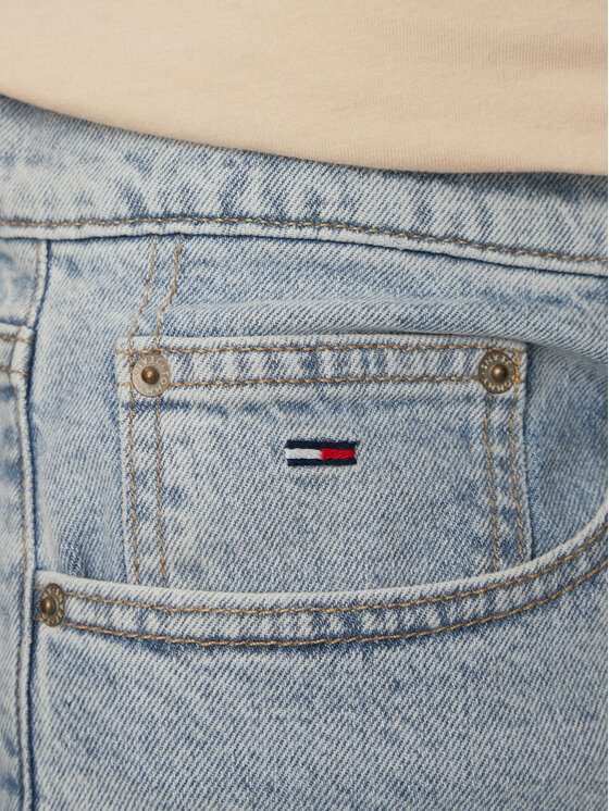Tommy Jeans Tommy Jeans Džinsiniai šortai Otis DM0DM23379 Šviesiai mėlyna Regular Fit
