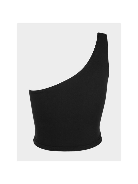 4F 4F Podprsenkový top H4Z22TSD033-20S Čierna Slim Fit
