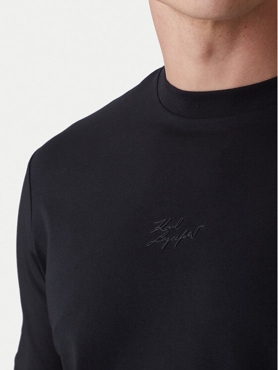 KARL LAGERFELD KARL LAGERFELD Marškinėliai 755047 562235 Tamsiai mėlyna Regular Fit