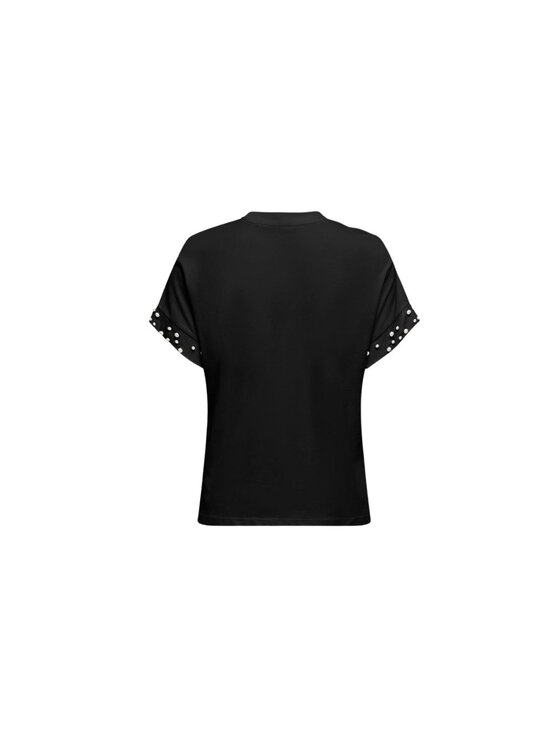 ONLY ONLY T-Shirt Maglia onl olivia life ss loose Μαύρο Regular Fit