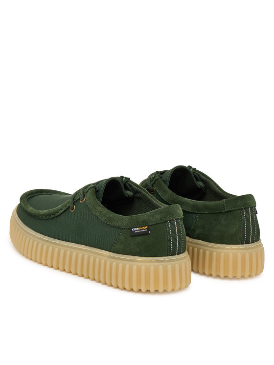 Clarks Clarks Īsi apavi Torhill Lo 26186160 Zaļš