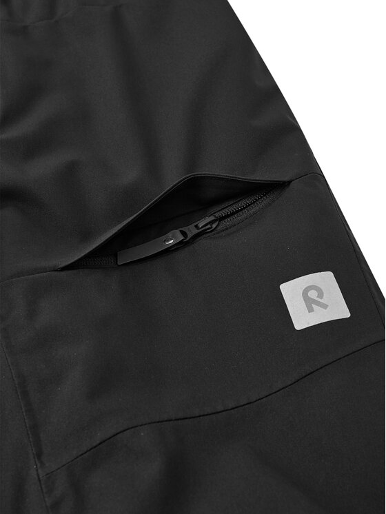 Reima Reima Pantaloni de schi Vuonelo 5100394A Negru Regular Fit
