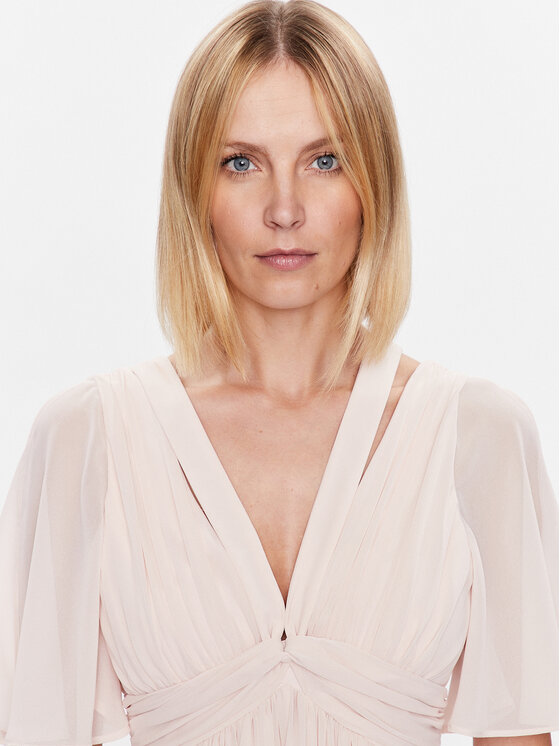 Marella Marella Večernja haljina Icona 2332210432 Ružičasta Slim Fit
