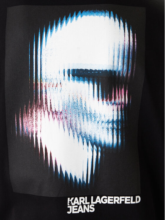 Karl Lagerfeld Jeans Karl Lagerfeld Jeans T-Shirt B1M17069 Černá Regular Fit