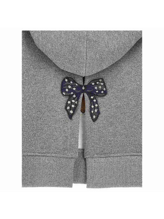 Monnalisa Monnalisa Felpa q-bab-67783 Grigio Regular Fit