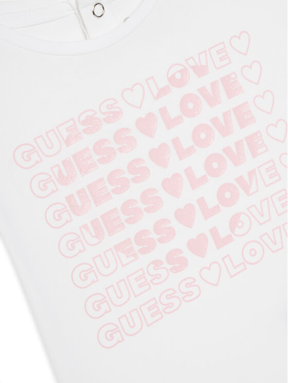 Guess Guess Set majica i suknja A5GG17 K6YW4 Ružičasta Regular Fit
