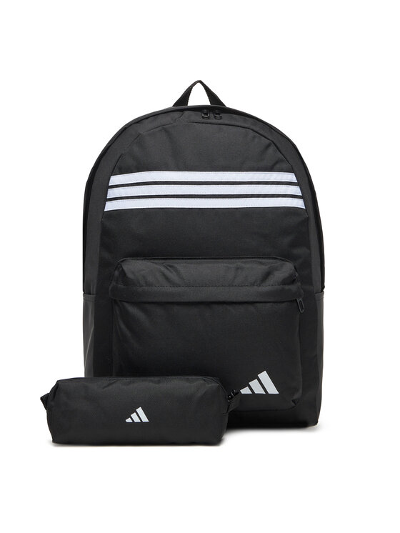 adidas adidas Σακίδιο Classic 3-Stripes Horizontal JZ3321 Μαύρο