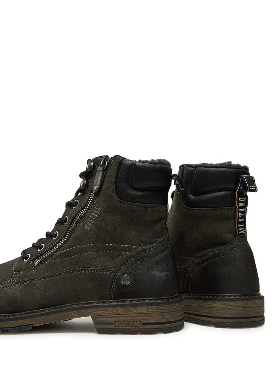 Mustang Mustang Schnürschuhe 4157-609 Grau