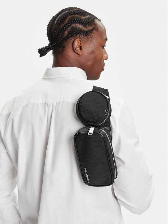 KARL LAGERFELD KARL LAGERFELD Чанта за кръст A3M30165 Черен